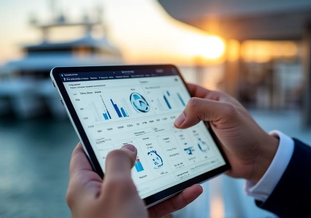 Dashboard digitale per la gestione di una flotta marittima