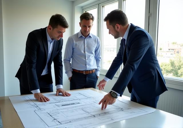 Team Marinus Consult in riunione strategica